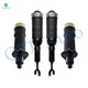 Set of 4 Front Air Suspension Spring Strut-Rear Air Suspension Spring Bag For 2001-2005 Audi Allroad Quattro