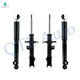 Set 4 Front Suspension Strut-Rear Shock For 2013-2018 Hyundai Santa Fe FWD