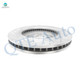 Set of 6 Front Drilled Slotted Brake Disc Rotors 303mm-Ceramic Brake Pad Kit For 2006-2011 Buick Lucerne