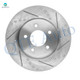 Front Drilled Slotted Brake Disc Rotors 303mm For 2005-2012 Ford Escape