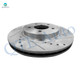Front Drilled Slotted Brake Disc Rotors 303mm For 2005-2011 Mercury Mariner