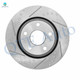 Front Drilled Slotted Brake Disc Rotors 328mm For 2006-2010 Jeep Commander