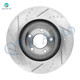 Front Drilled Slotted Brake Disc Rotors 320mm For 2007-2015 Lincoln MKX