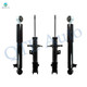 Set 4 Front Suspension Strut Assembly-Rear Shock For 2014 2015 Kia Sorento AWD