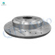 Set of 4 Front-Rear Drilled Slotted Brake Disc Rotors 330mm For 2011-2020 Jeep Grand Cherokee