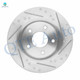 Front Drilled Slotted Brake Disc Rotors 294mm For 2008-2014 Dodge Avenger