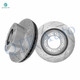 Front Drilled Slotted Brake Disc Rotors 347mm For 2005-2013 Ford F-250 Super Duty