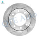 Set of 4 Front 360mm-Rear 358.1mm Drilled Slotted Brake Disc Rotors For 2011-2018 RAM 3500