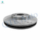 Front Drilled Slotted Brake Disc Rotors 275mm For 1995-2004 Toyota Avalon