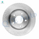 Front Brake Disc Rotors 296mm For 2013-2015 2019-2022 Nissan Altima