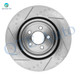 Front Drilled Slotted Brake Disc Rotors 345mm For 2006-2021 Dodge Charger