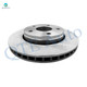 Front Brake Disc Rotors 302mm For 2018 Jeep Wrangler JK Except Heavy Duty Brakes