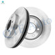 Front Brake Disc Rotors 330mm For 2004-2008 Ford F-150 4WD