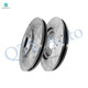 Front Drilled Slotted Brake Disc Rotors 330mm For 2015-2022 RAM Promaster City