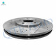 Front Drilled Slotted Brake Disc Rotors 330mm For 2015-2022 RAM Promaster City