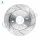 Front Drilled Slotted Brake Disc Rotors 320mm For 2004 Nissan Pathfinder Armada