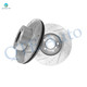 Front Drilled Slotted Brake Disc Rotors 312mm For 2014-2016 BMW 228I Base