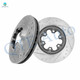 Front Drilled Slotted Brake Disc Rotors 280mm For 2004-2008 GMC Canyon