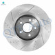 Front Drilled Slotted Brake Disc Rotors 295mm For 2012-2015 Mercedes-Benz C250