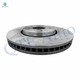 Front Drilled Slotted Brake Disc Rotors 319.6mm For 2005-2008 Infiniti FX45
