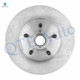 Front Brake Disc Rotors and Hub Assembly For 1999-2005 Mazda B4000 5 Stud Wheel