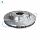 Set of 4 Front 322.95mm-Rear 292.05mm Brake Disc Rotors For 2006-2011 Buick Lucerne