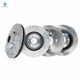 Set of 4 Front 300mm-Rear 260mm Brake Disc Rotors For 2006-2011 Honda Civic