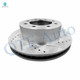 Front Drilled Slotted Brake Disc Rotors 353mm For 2006-2008 Dodge RAM 1500