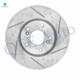 Front Drilled Slotted Brake Disc Rotors 300mm For 2006-2011 Honda Civic