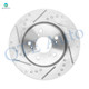 Front Drilled Slotted Brake Disc Rotors 296mm For 2010 2011 Honda Accord Crosstour