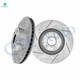 Front Drilled Slotted Brake Disc Rotors 275mm For 2000-2005 Toyota Celica