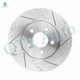 Front Drilled Slotted Brake Disc Rotors 305.2mm For 2003-2011 Mercury Grand Marquis