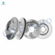 Set of 4 Front 305.05mm-Rear 305.3mm Brake Disc Rotors For 2006-2010 Mercury Mountaineer