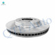 Set of 4 Front 305.05mm-Rear 305.3mm Brake Disc Rotors For 2006-2010 Mercury Mountaineer
