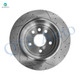 Set of 4 Front 350mm-Rear 330mm Drilled Slotted Brake Rotors For 2011-2020 Dodge Durango
