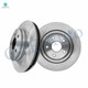 Rear Brake Disc Rotors 330mm For 2011-2020 Jeep Grand Cherokee