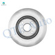 Front Brake Disc Rotors 255mm For 2013 Scion IQ EV