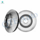 Front Brake Disc Rotors 255mm For 2012-2019 Toyota Prius C