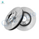 Front Brake Disc Rotors 293mm For 2005-2010 Ford Mustang Base