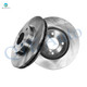 Front Brake Disc Rotors 280mm For 2007-2012 Nissan Sentra