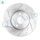 Front Drilled Slotted Brake Disc Rotors 275mm For 2008-2014 Scion XD