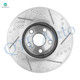 Front Drilled Slotted Brake Disc Rotors 275mm For 2008-2014 Scion XD