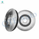 Front Brake Disc Rotors 300mm For 2013-2016 Lincoln MKZ