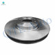Front Brake Disc Rotors 300mm For 2013-2016 Lincoln MKZ