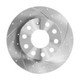 Set of 4 Front 280mm-Rear 260mm Drilled Slotted Brake Disc Rotors For 2005-2010 Volkswagen Jetta