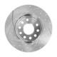 Set of 4 Front 280mm-Rear 260mm Drilled Slotted Brake Disc Rotors For 2005-2010 Volkswagen Jetta