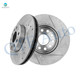 Front Drilled Slotted Brake Disc Rotors 288mm For 2015-2019 Volkswagen E-Golf
