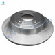 Rear Brake Disc Rotors 262mm For 2012-2022 Hyundai Accent