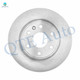 Front Brake Disc Rotors 325mm For 2008-2017 Buick Enclave