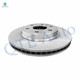 Front Brake Disc Rotors 325mm For 2008-2017 Buick Enclave